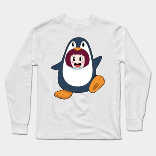 Penguin Girl Costume Long Sleeve T-Shirt